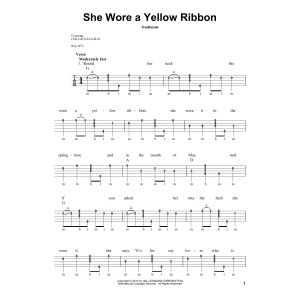 She Wore A Yellow Ribbon